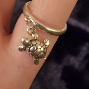 James Avery Turtle Dangle Ring